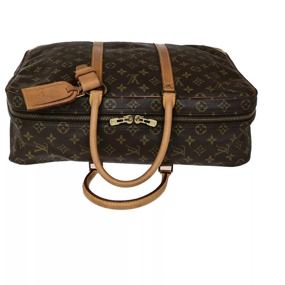 LOUIS VUITTON Sirius 45 Travel Hand Bag Monogram Leather Brown - Picture 5 of 15